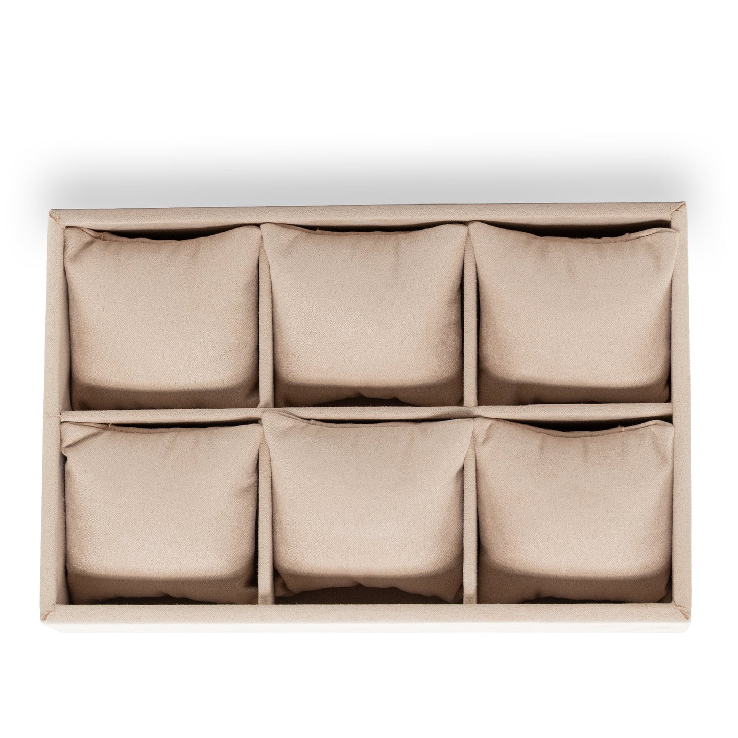 Charola Para 6 Pulsera/Relojes -Suede Beige-