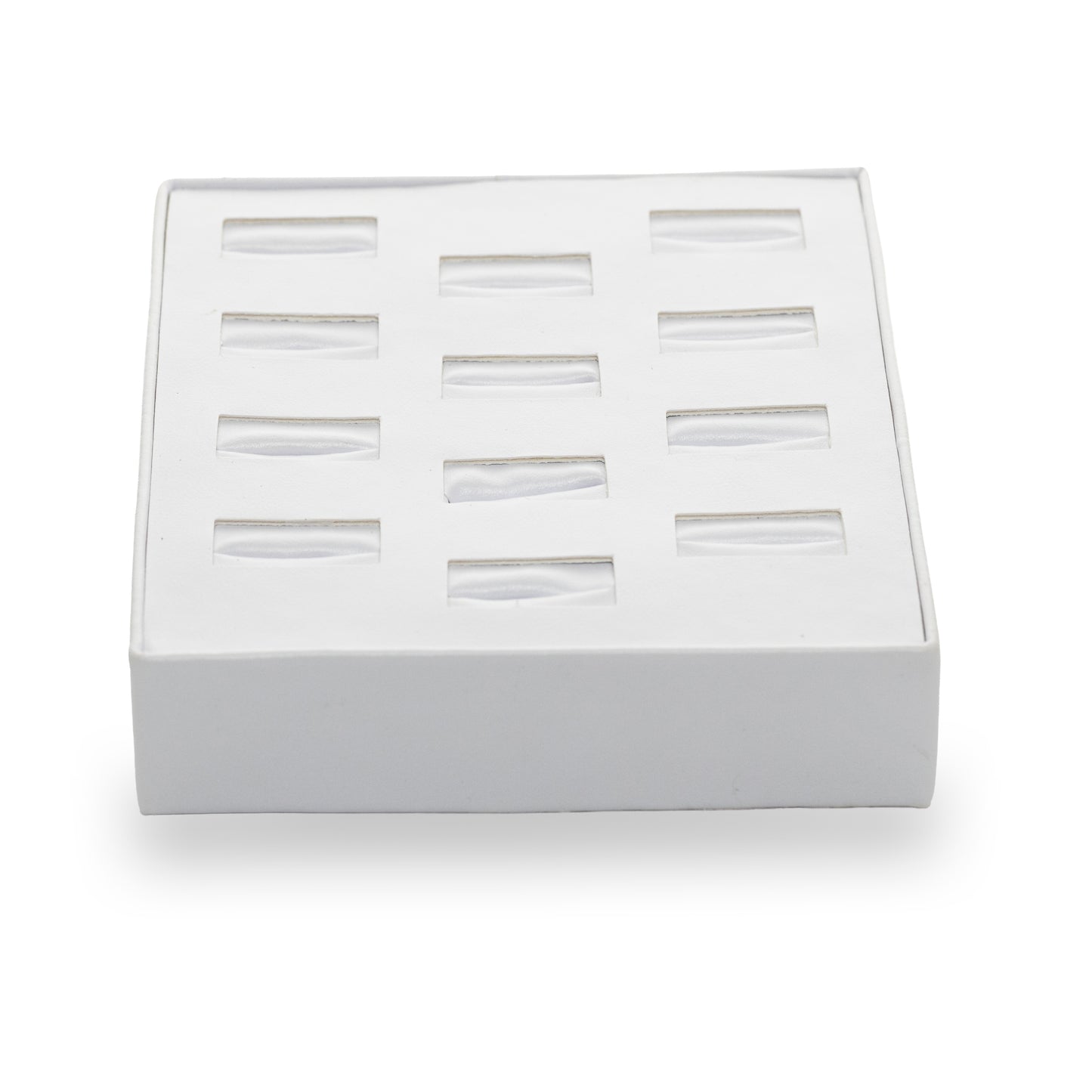 Charola Para 12 Anillos -Blanco-