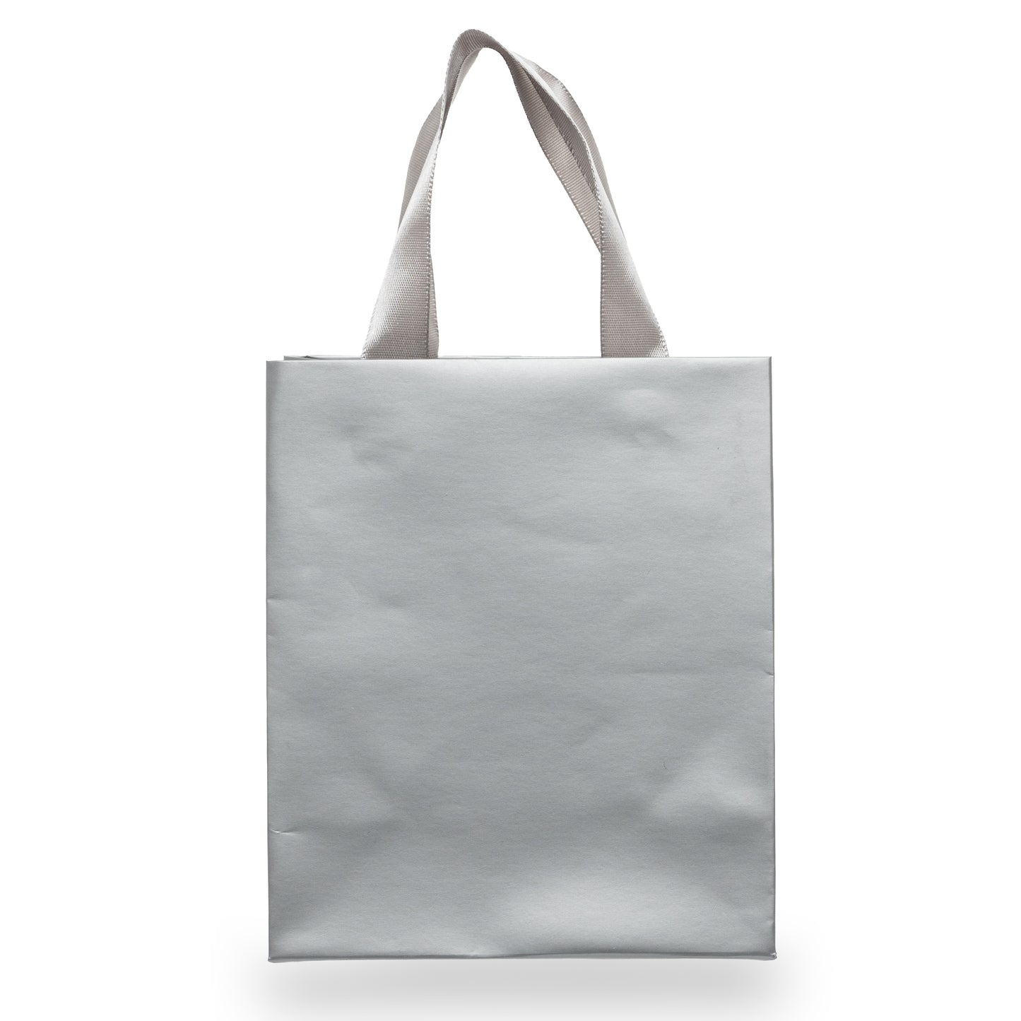 Bolsa Mediana -Plateado-Paquete 12 Piezas