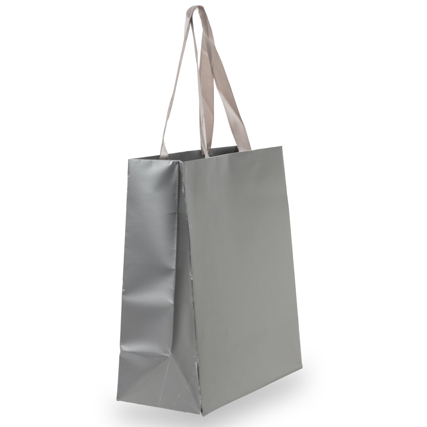 Bolsa Grande -Plateado-