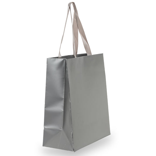 Bolsa Grande -Plateado-