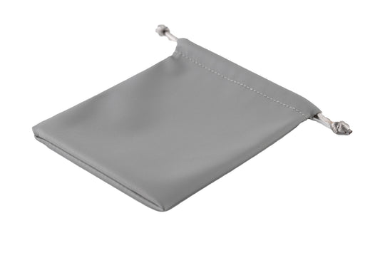 Bolsa Grande Vinil Piel -Gris-