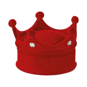 Corona de Princesa - Rojo