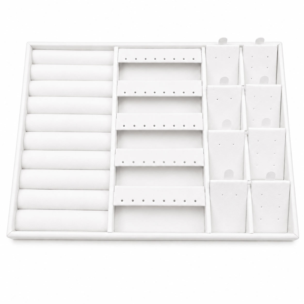 Charola Para Anillos Huggies/Broqueles -Blanco-