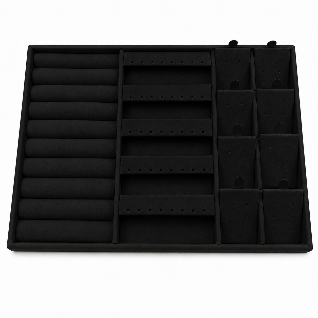 Charola Para Anillos Huggies/Broqueles -Negro-