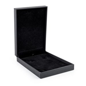 Estuche Para Gargantilla -Cuarzo- -Negro-