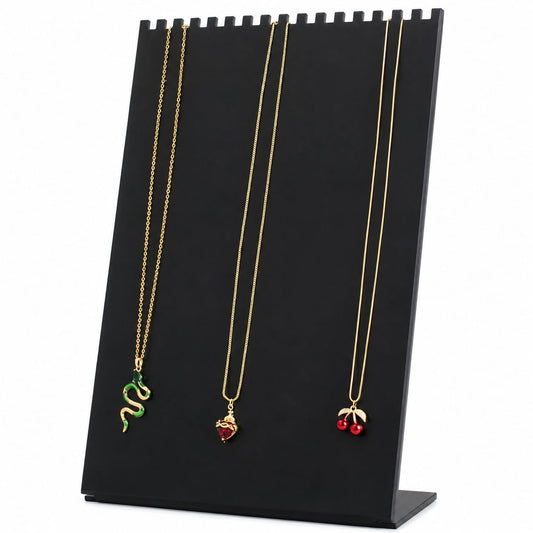 Tabla Para 18 Cadenas -Acrílico Negro-