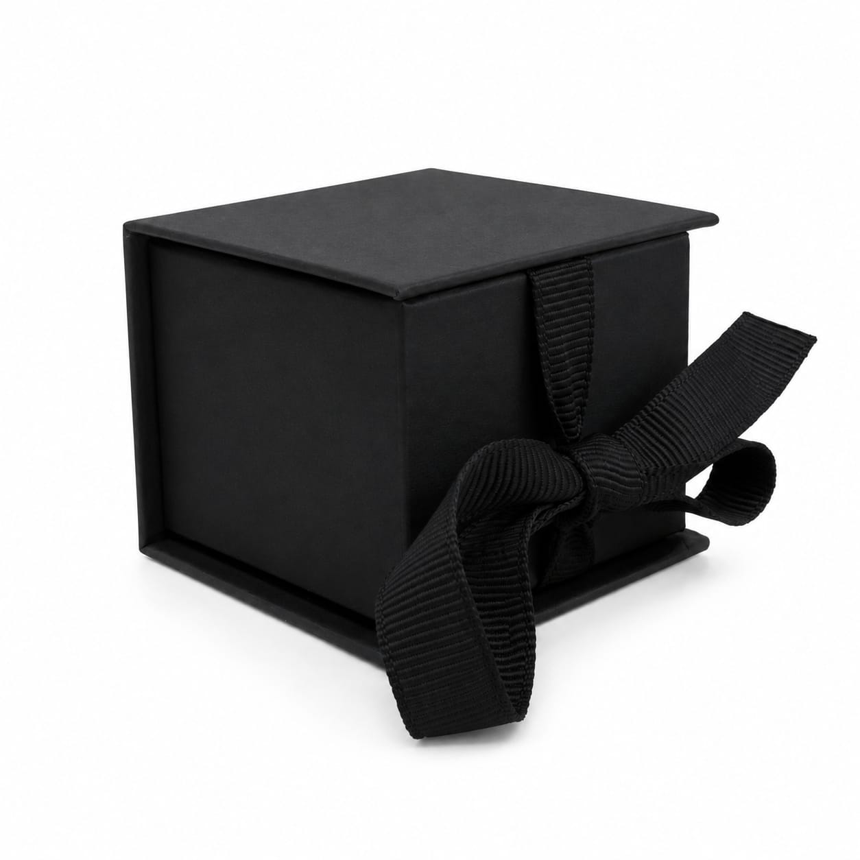Caja Murano Para Anillo -Negro-