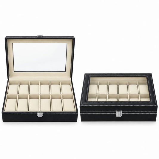 Estuche Windsor Para 12 Relojes