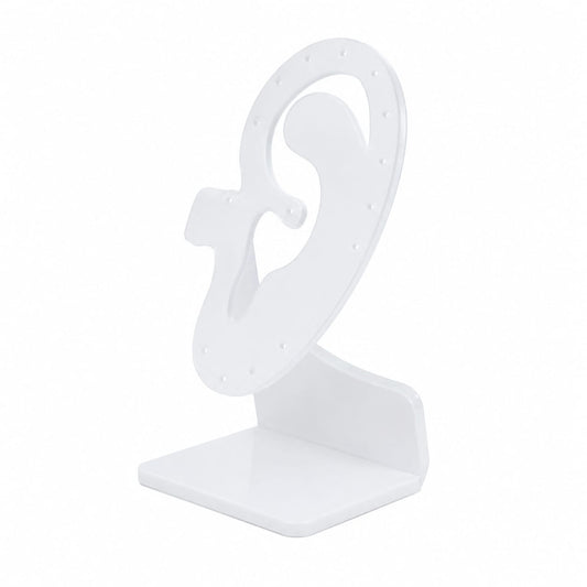 Oreja Acrílico Para 12 Piercing -Acrílico-