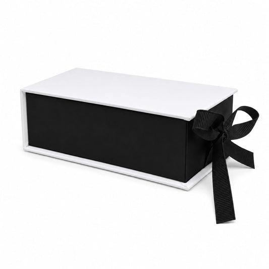 Caja Murano Para Juego -Blanco/Negro-