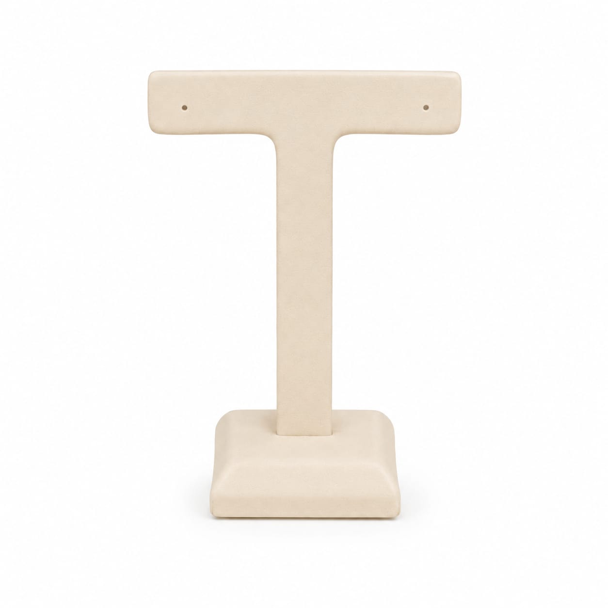 T Para Un Aretes  -Hueso-