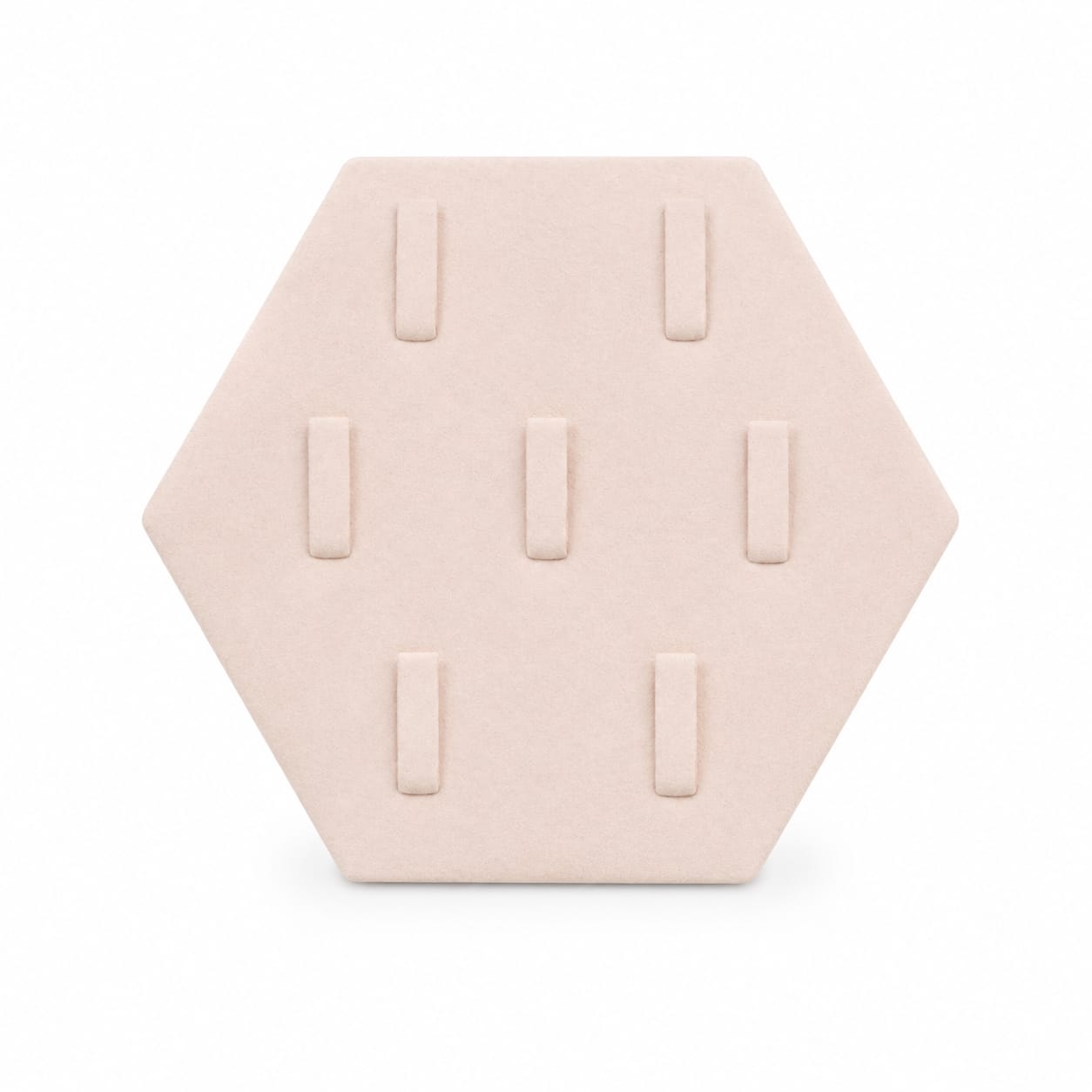 Hexágono Para 7 Anillo -Rosa-