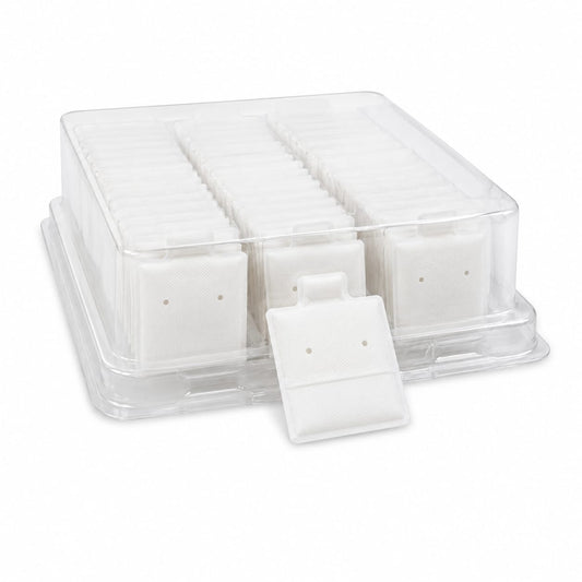 Blíster Liso Para Broquel -Blanco-Paquete De 100 Pzs