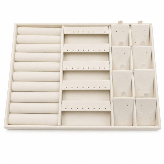 Charola Para Anillos Huggies/Broqueles -Hueso-