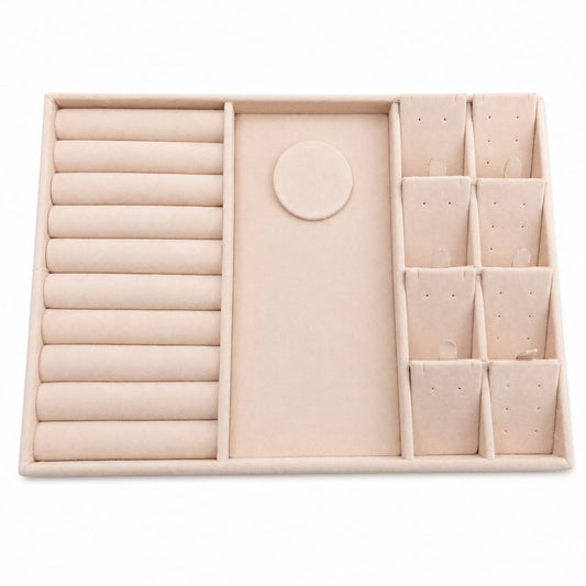 Charola Mixta -Suede Rosa-