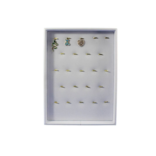 Charola Para 23 Dijes -Blanco-