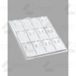 Charola de Acetato Para Blister De Juego Grande De 12 Pzs