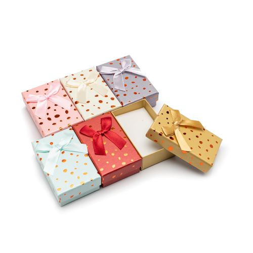 Caja Para Arete Pecas Pecas Paq 24 Pzs