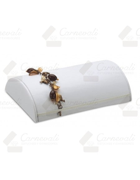 Media Luna Para Pulseras -Blanco-