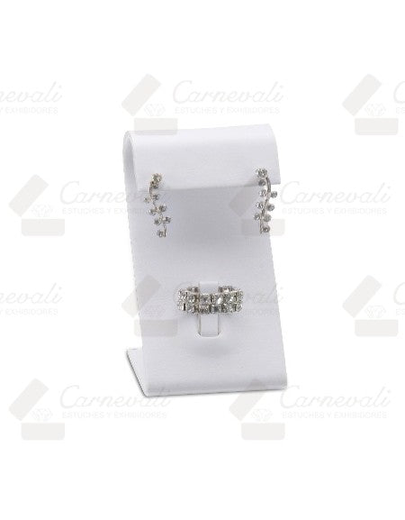 Exhibidor Pato Para Arete/Anillo -Blanco-