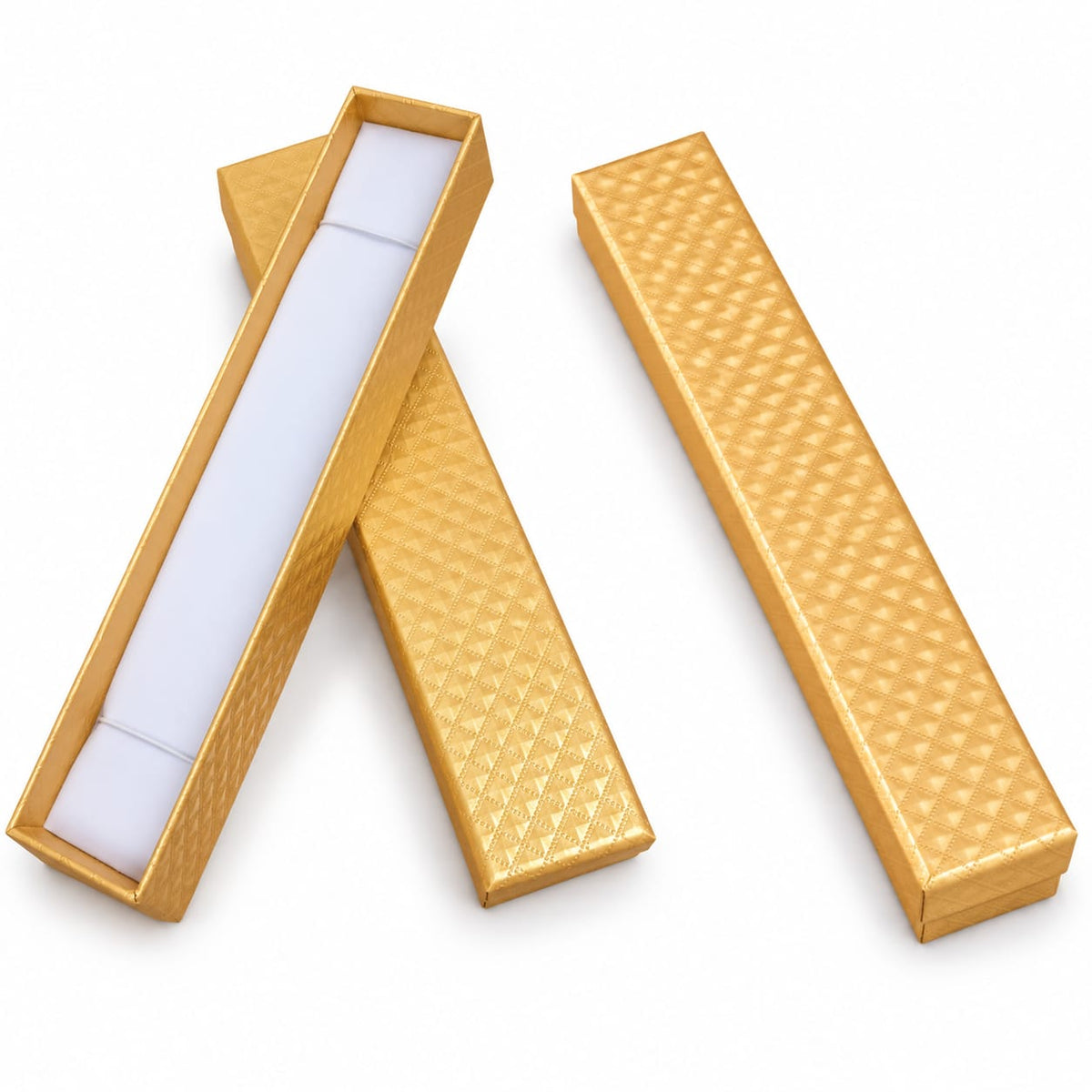 Caja Pulsera -Golden-Paq 12Pzs